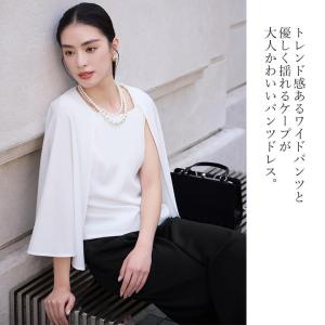 パンツドレス ドレス 結婚式 パーティードレス...の詳細画像1