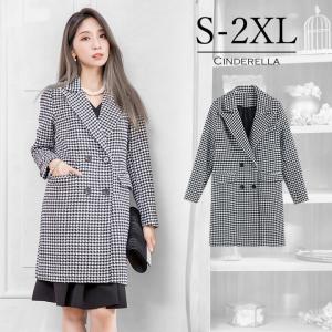 千鳥柄コートの商品一覧 通販 Yahoo ショッピング