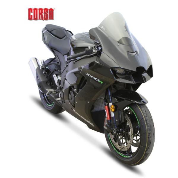 2426502 スクリーン コルサ スモーク ZX-10R/RR 21-23 ZERO GRAVIT...