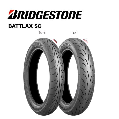 MCS60029 140/70-14 M/C 68S BATTLAX SC TL リア専用 バイクタ...