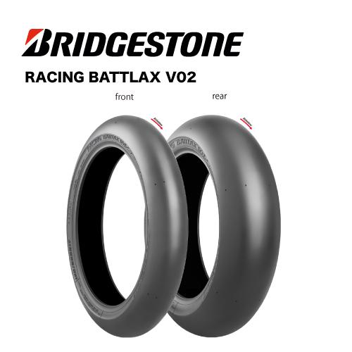 RMR03733 90/580R17 BATTLAX V02 TL SOFT フロント専用 バイクタ...