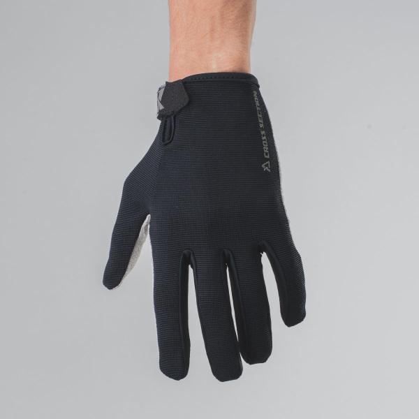 A2385 ベイシスグローブ ＸＬ ブラック クロスセクション