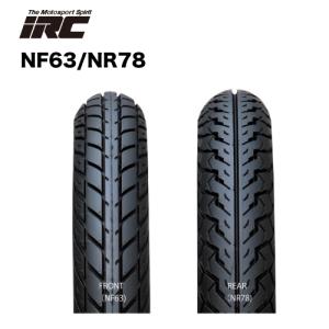 もの　 IRC 101252 60/100-17 M/C 33P NR78 WT リア専用 バイクタイヤ