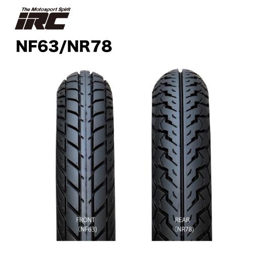 101251 60/100-17 M/C 33P NF63  WT フロント専用 バイクタイヤ IR...