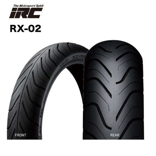 302738 130/80-17 M/C 65H RX02  TL リア専用 バイクタイヤ IRC