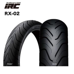 IRC 110/80-17 M/C 57H RX02 フロント TL(チューブレスタイヤ