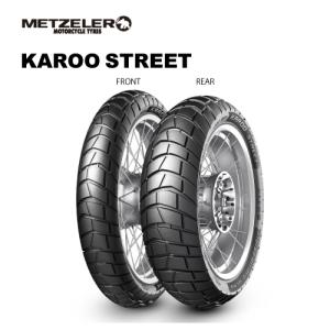 3735300 90/90-21 M/C TL 54H KAROO STREET フロント専用 バイクタイヤ メッツラー｜lining-n3