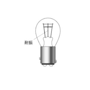 1P3410H 12v23/8w HD S25 BAY15D 白熱球 Ｍ＆Ｈマツシマ