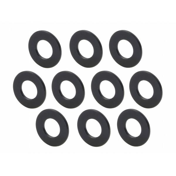 300106-06 メカニックＭ６ｔ＝１カラー 黒 10PCS POSHフェイス