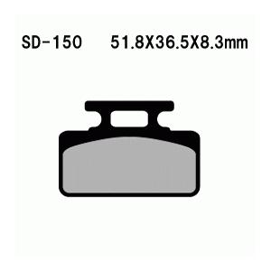 SD-150 Lead 88 R80 HONDA レジン系 フロント ブレーキパッド べスラ