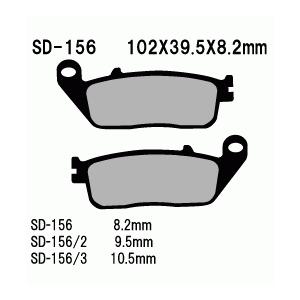 SD-156/2 15-21 Springfield Dark Horse INDIAN レジン系 リア ブレーキパッド べスラ｜lining-n3