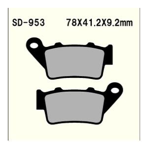 SD-953 SM 690 07-12 SM 690 KTM レジン系 リア ブレーキパッド べスラ