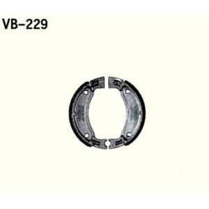 VB-229S 82-83 XT125 YAMAHA リア ブレーキシュー べスラ