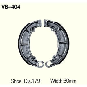 Vesrah ベスラ VB-404NSQ ハイグレード溝付きブレーキシュー 30mm