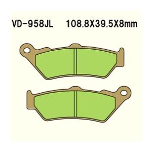 VD-958JL SCOUT 17-21 SCOUT INDIAN メタル系 フロント ブレーキパッ...