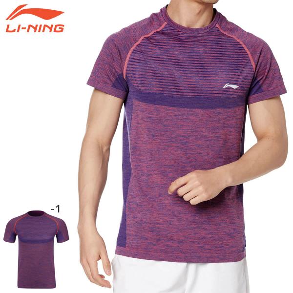 【大特価】LI-NING AAYM043 トレーニングシャツ バドミントンウェア(ユニ・メンズ) リ...