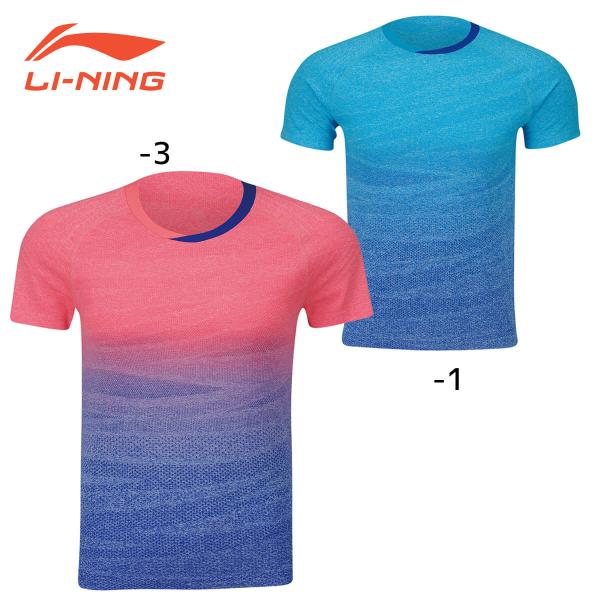 【大特価】LI-NING AAYN108 ゲームシャツ(ジュニア) バドミントンウェア リーニン【メ...