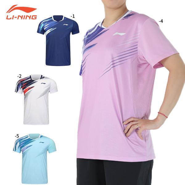 LI-NING AAYV025 ゲームウェア バドミントンウェア(ユニ/メンズ) リーニン【日本バド...