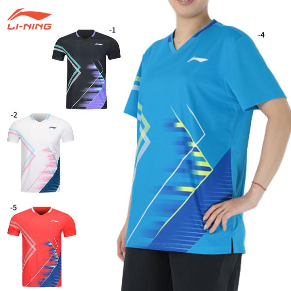 LI-NING AAYV051 ゲームウェア バドミントンウェア(ユニ/メンズ) リーニン【日本バド...