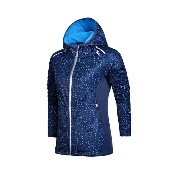 【大特価】【特価】LI-NING AFDM178-2 ウォームアップシャツ(レディース) フィットス...