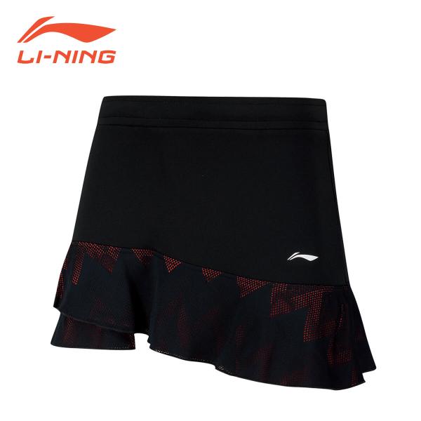 【大特価】LI-NING ASKN088 ゲームスカート(レディース) バドミントンウェア リーニン...