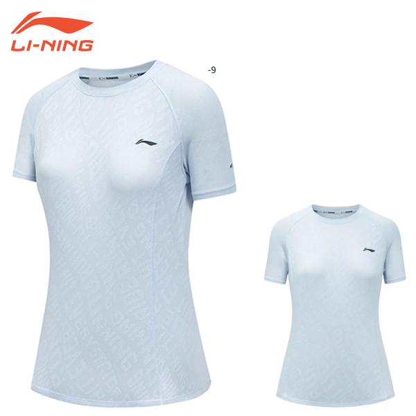 LI-NING ATST068 トレーニングTシャツ ランニング バドミントンウェア(レディース) ...