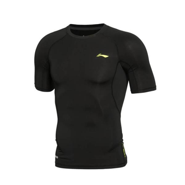 【大特価】LI-NING AUDL039-5 アンダーギア 半袖シャツ リーニン【日本バドミントン協...