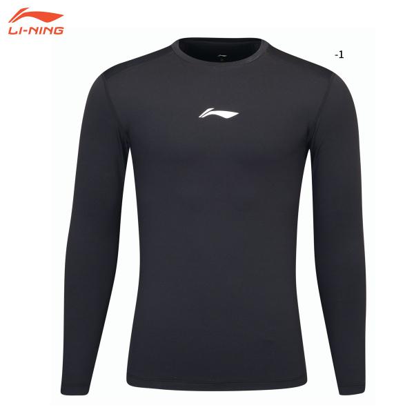 LI-NING AUDU097 アンダーシャツ インナーシャツ バドミントンウェア(ユニ/メンズ) ...