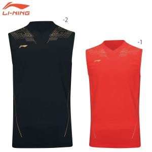 LI-NING 【特価】LI-NING AVSP473 ノースリーブゲームシャツ(ユニ