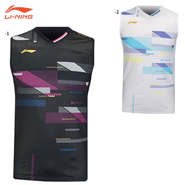 LI-NING AVSV021 ゲームウェア バドミントンウェア(ユニ/メンズ) リーニン【日本バド...