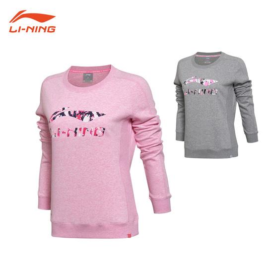 【大特価】LI-NING AWDM066 レディース スウェットトレーナー リーニン