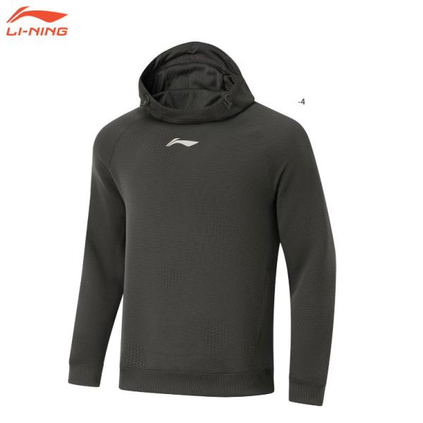 LI-NING AWDU521  オーバーフード付きウォームアップトレーナー バスケットボールウェア...