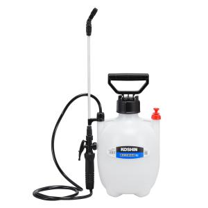 工進(KOSHIN) 蓄圧式 噴霧器 タンク 4L ミスターオート HS-401E 1段 ノズル 噴口 1個 防除 消毒 散布