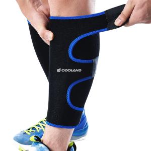 Odoland ふくらはぎサポーター 脛 サポーター 階段式加圧 コンプレッションUV対策 肉離れ対策 衝撃軽減 調整可能 日焼け止め 保温 男女兼用