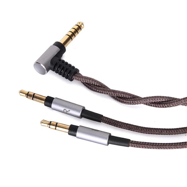 6N単結晶銅 MDR-Z7 MDR-Z1R 対応リケーブル 4.4mmバランス(5極)⇔3.5mmミ...