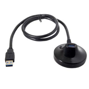 cablecc USB 3.0 Type-A オス - メス 延長ドックステーション ドッキングケーブル 0.8m 5Gbps