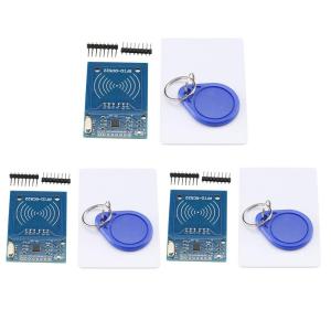 VKLSVAN 3個セット RFIDモジュール FRC RC522 MFRC522 IC カード リーダー モジュール+ S50 非接触ICタグ +