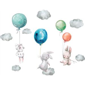 Maydahui ウォールステッカー ウサギ 風...の商品画像