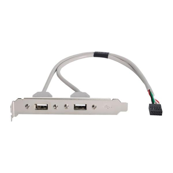 chenyang 9ピン マザーボードヘッダー 1~2 USB 2.0ポート マルチプライヤーパネル...