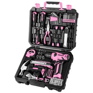 【8V電動ドリル付き】 工具セット 126点組 ...の商品画像