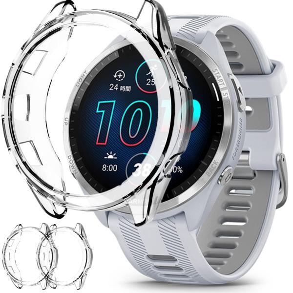 Miimall【2個入】対応Garmin(ガーミン)Foreruner 965 専用ケース Fore...