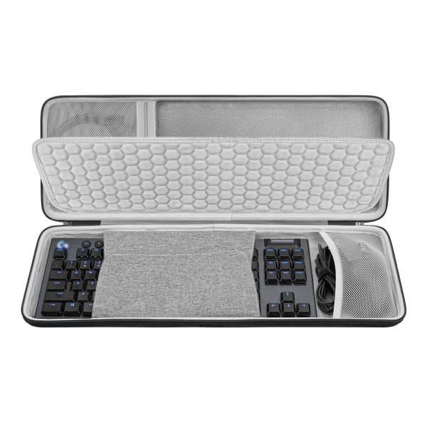 Geekria キーボード＋マウスコンボ TKLケース ハードシェル トラベルキャリングケース 80...