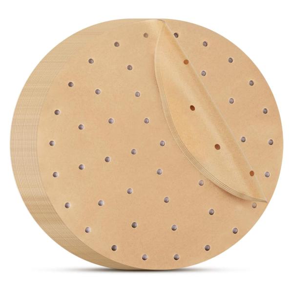 Charming Decoration せいろ シート セイロ紙 120枚入り 無漂白 蒸しペーパー...