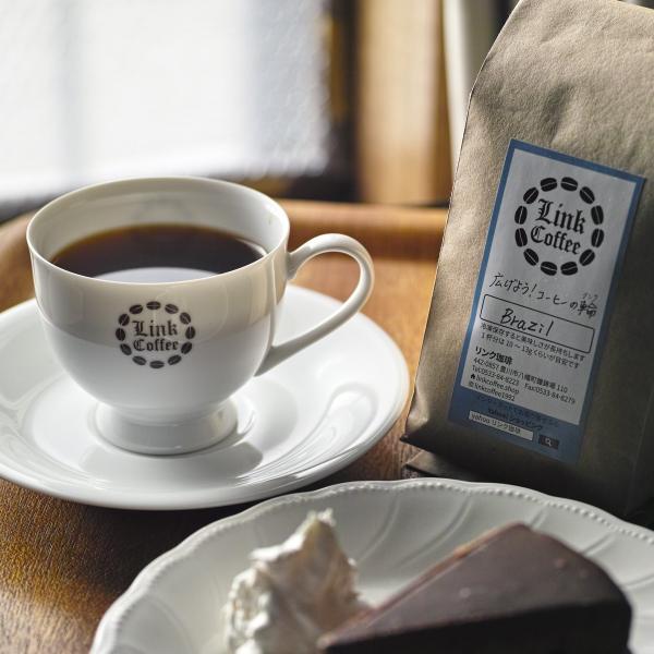コーヒー豆 コーヒー 珈琲豆 送料無料 コーヒー豆 200g <ブラジル サントス> 自家焙煎