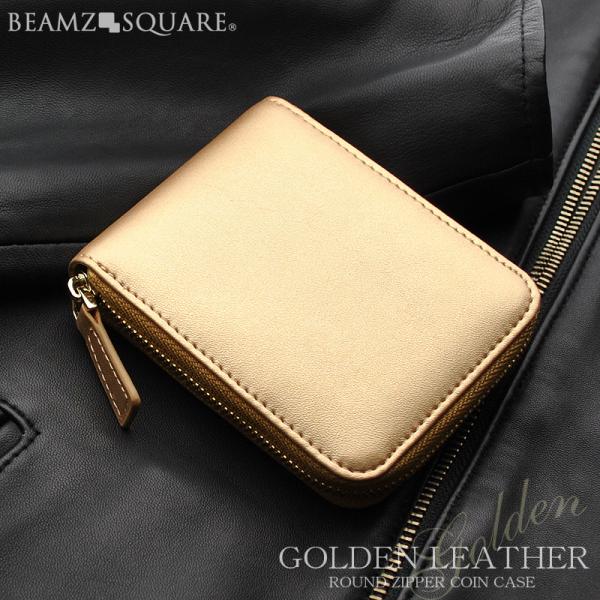 小銭入れ コインケース ブランド ラウンドファスナー 本革 牛革 コンパクト メンズ 人気 ブラック...