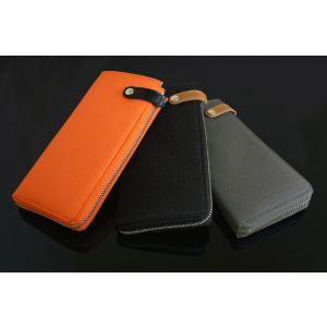 長財布 ブランド 牛革 本革 ロングウォレット レディース メンズ L字ファスナー 人気 ブラウン ...