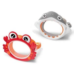 スイムゴーグル 子供 水中メガネ キッズ スイミングゴーグル かに さめ 取り外し