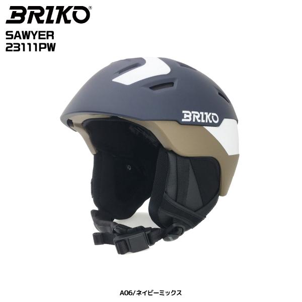 2024-25 BRIKO（ブリコ）SAWYER（ソーヤ）/ 23111PW【スノー/スキーヘルメッ...