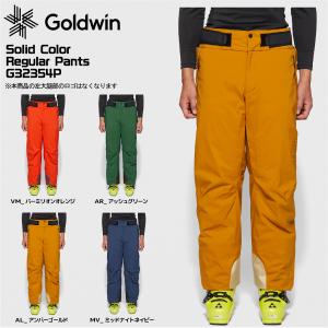 22-23 GOLDWIN（ゴールドウィン） Solid Color Regular Pant