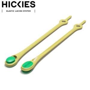 HICKIES (ヒッキーズ)　【シューズアクセサリー/人気商品】 ELASTIC LACING SYSTEM （エラスティックレーシングシステム） -YEL/GRN-｜linkfast